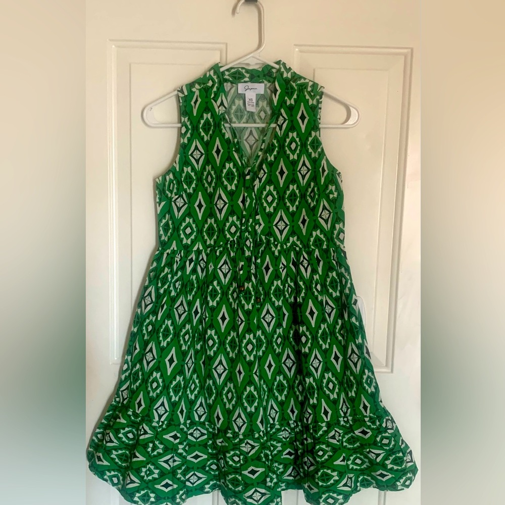 Japna Dress Multi Colored 100% Cotton Size XS